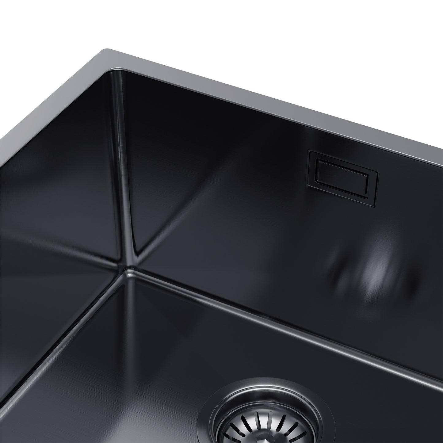 Single bowl sink Black - 44x44cm from Velazo.