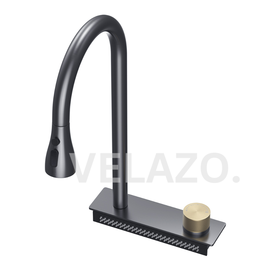 Single-bowl sink with waterfall 75X45 from Velazo.