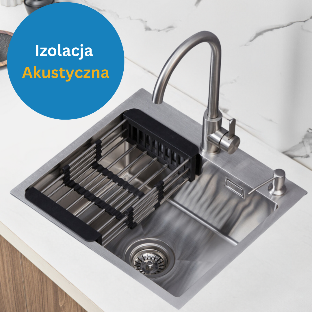 Single-bowl steel sink 50x45 cm INOX from Velazo.